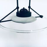 Black pendant lamp, 1980s