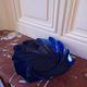 Beautiful large vintage cobalt blue glass bowl