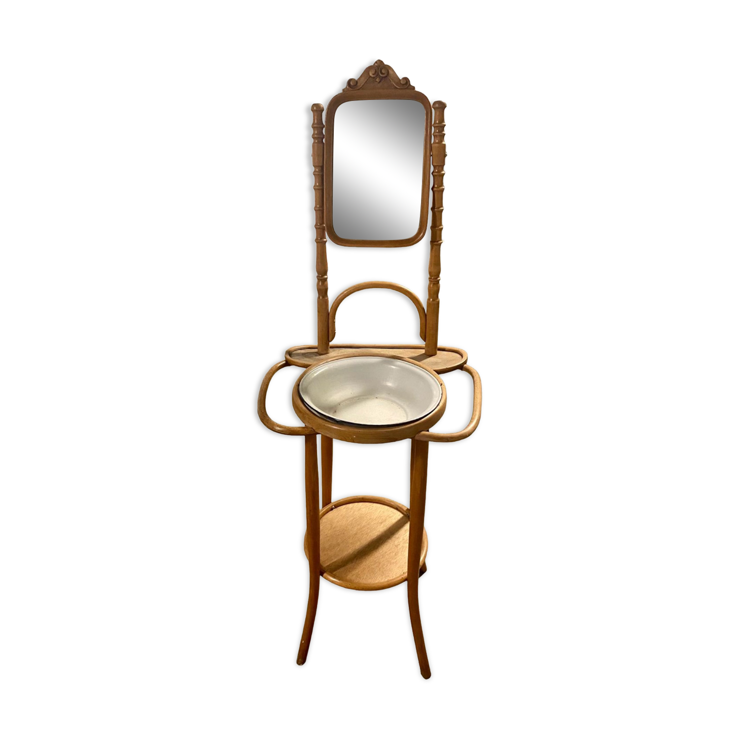 Pretty dressing table or barber's cabinet