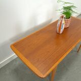 Table basse en placage de Suède vintage
