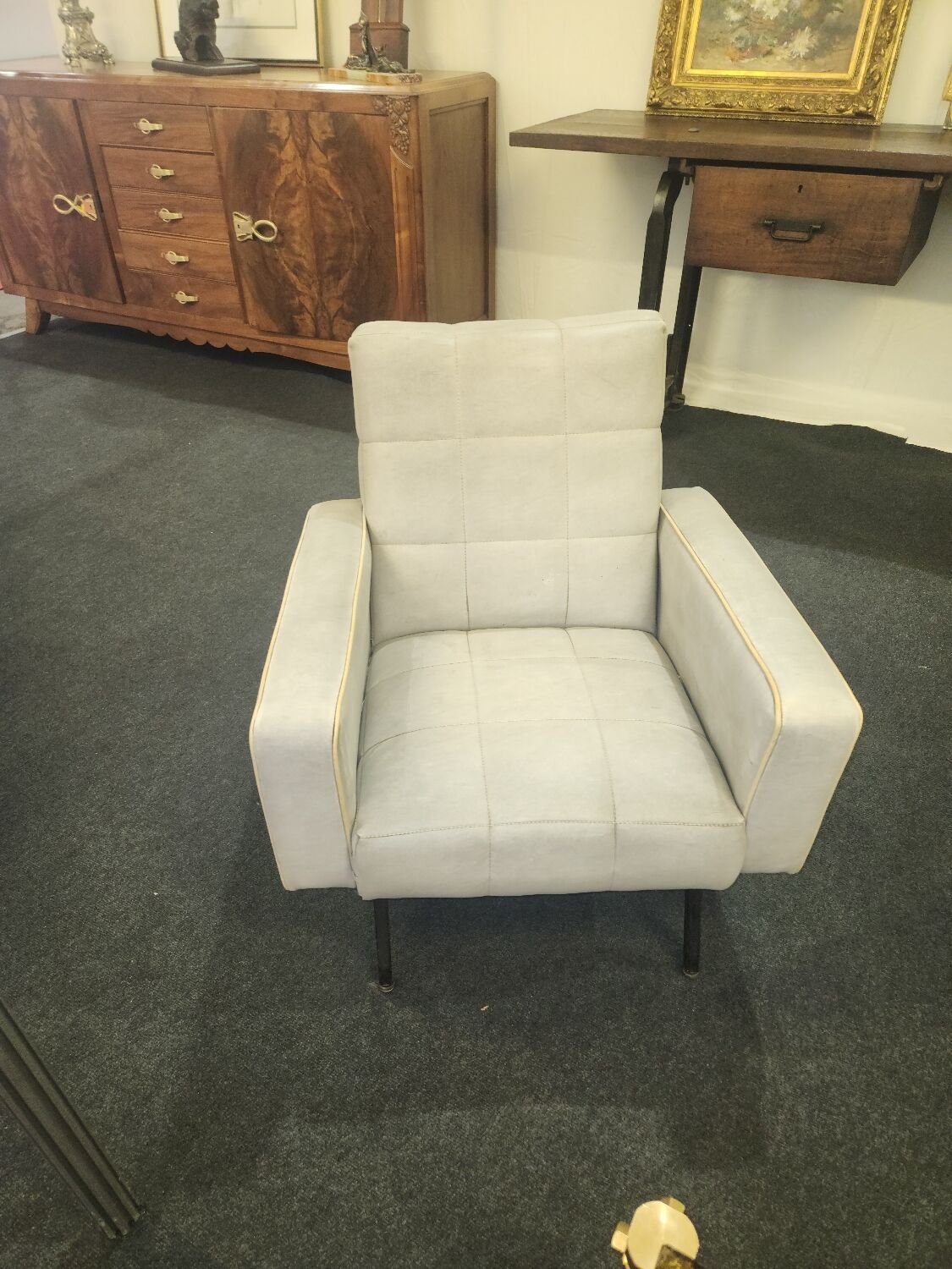 Paire de fauteuils des années 60