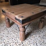 Table basse bois massif