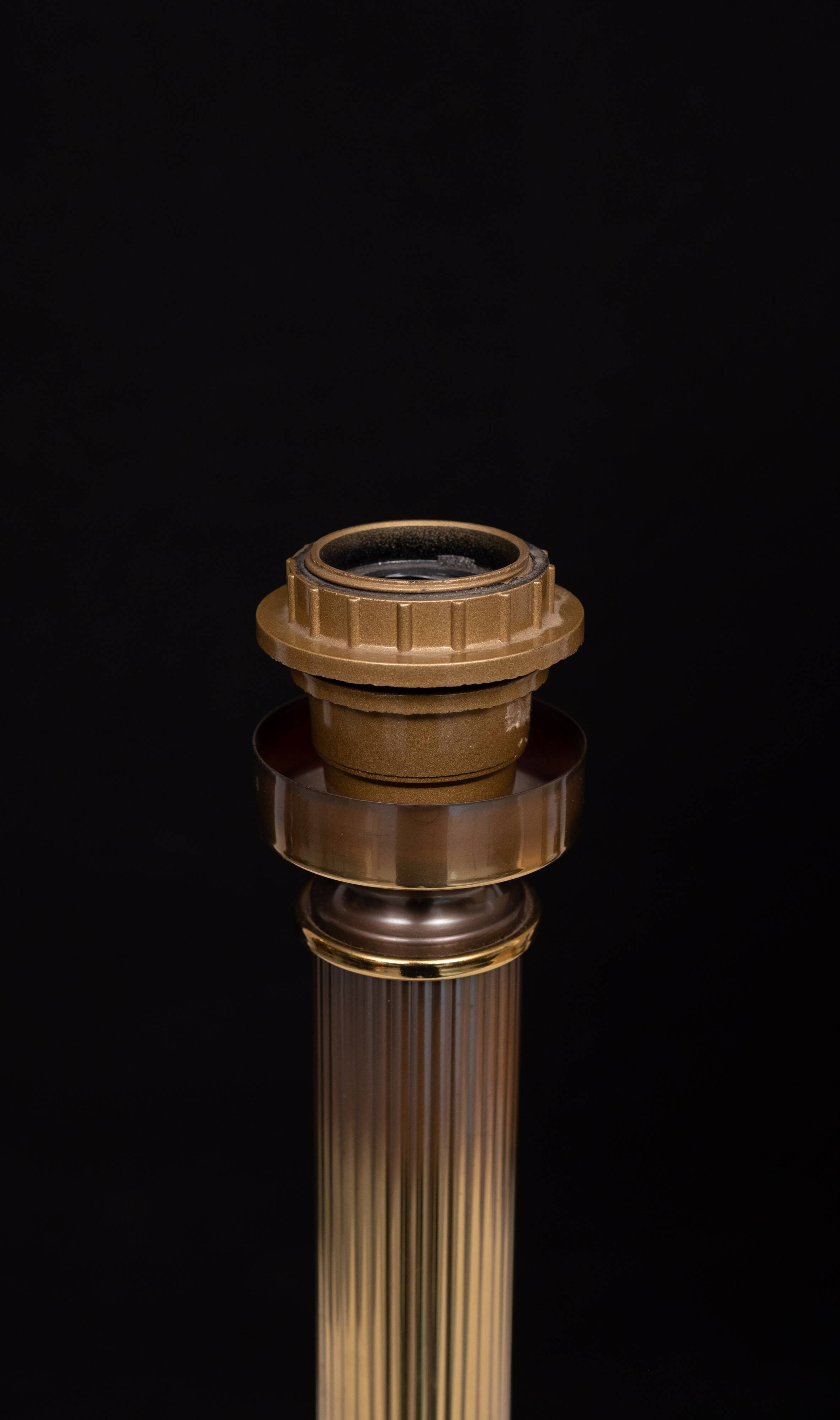 Paire de lampes de table à colonnes Herda, années 1970