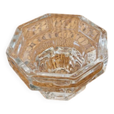 Bougeoir hexagonal en verre