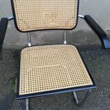 Marcel Breuer black armrest chair