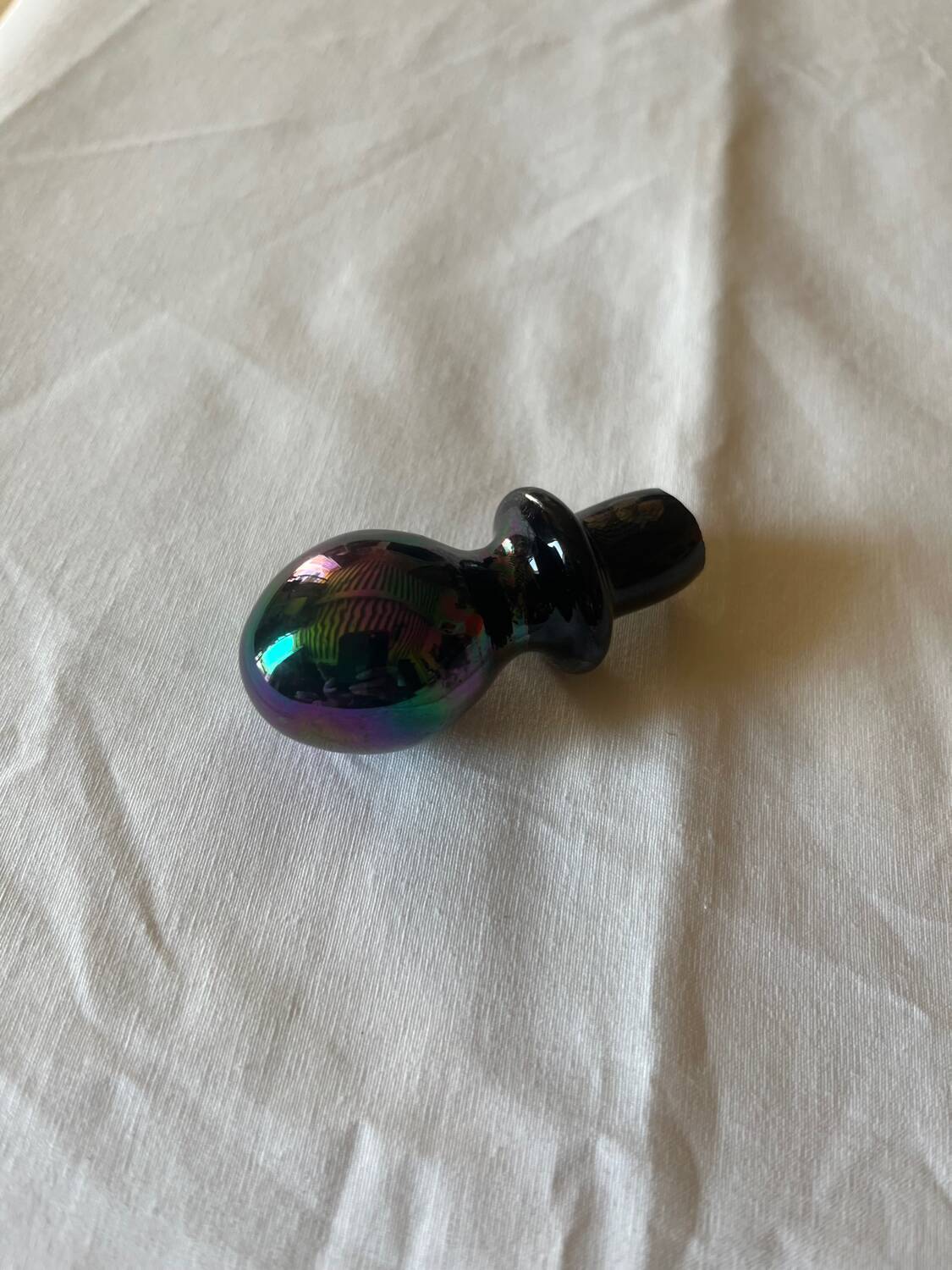 Flacon en pâte de verre de Murano vintage 70’s