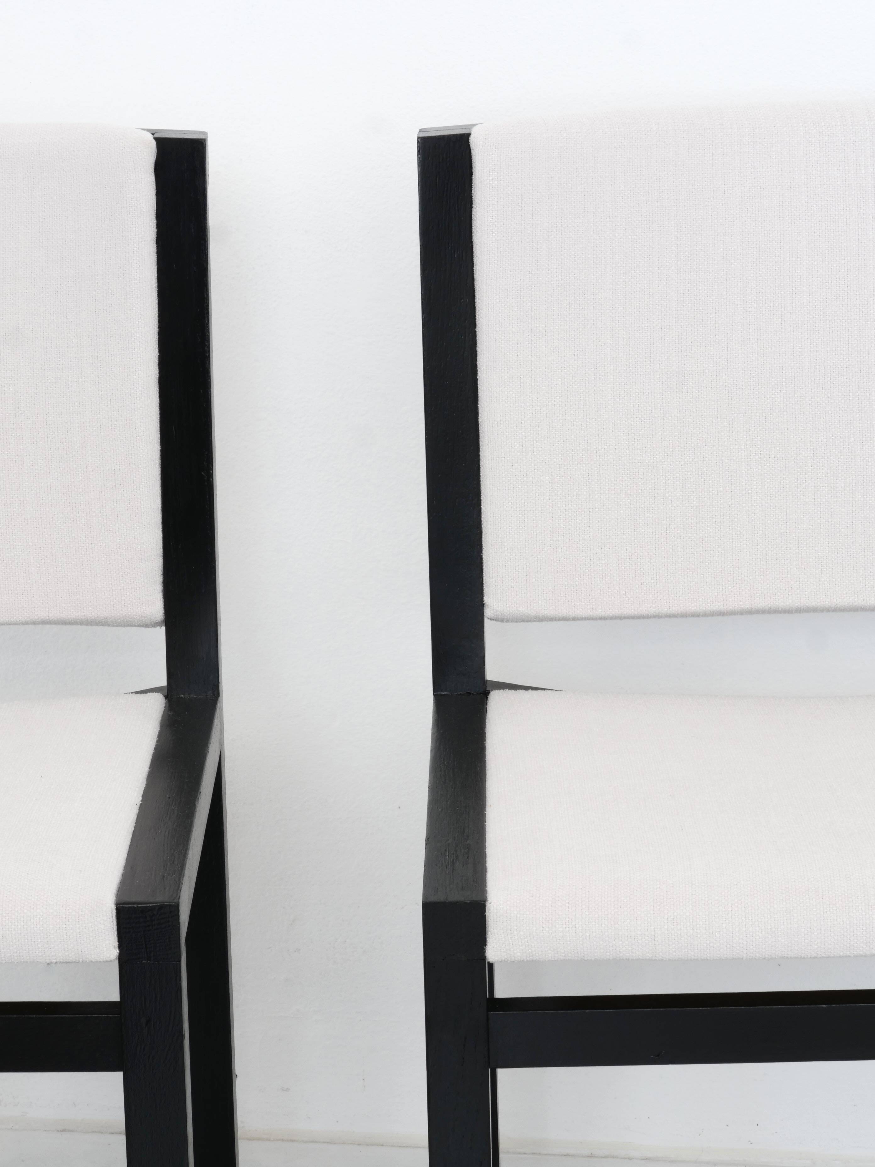 Pair of modernist chairs