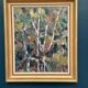Original Swedish Oil on Panel – “Forest” by Arvid Herbert