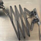 Old industrial accordion lamp
