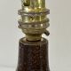 Lampe céramique grès vintage design années 60