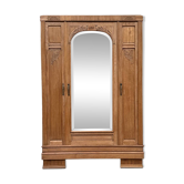 Armoire Art Déco en chêne, rénovée