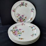 6 Limoges porcelain dessert plates Raynaud é Cie