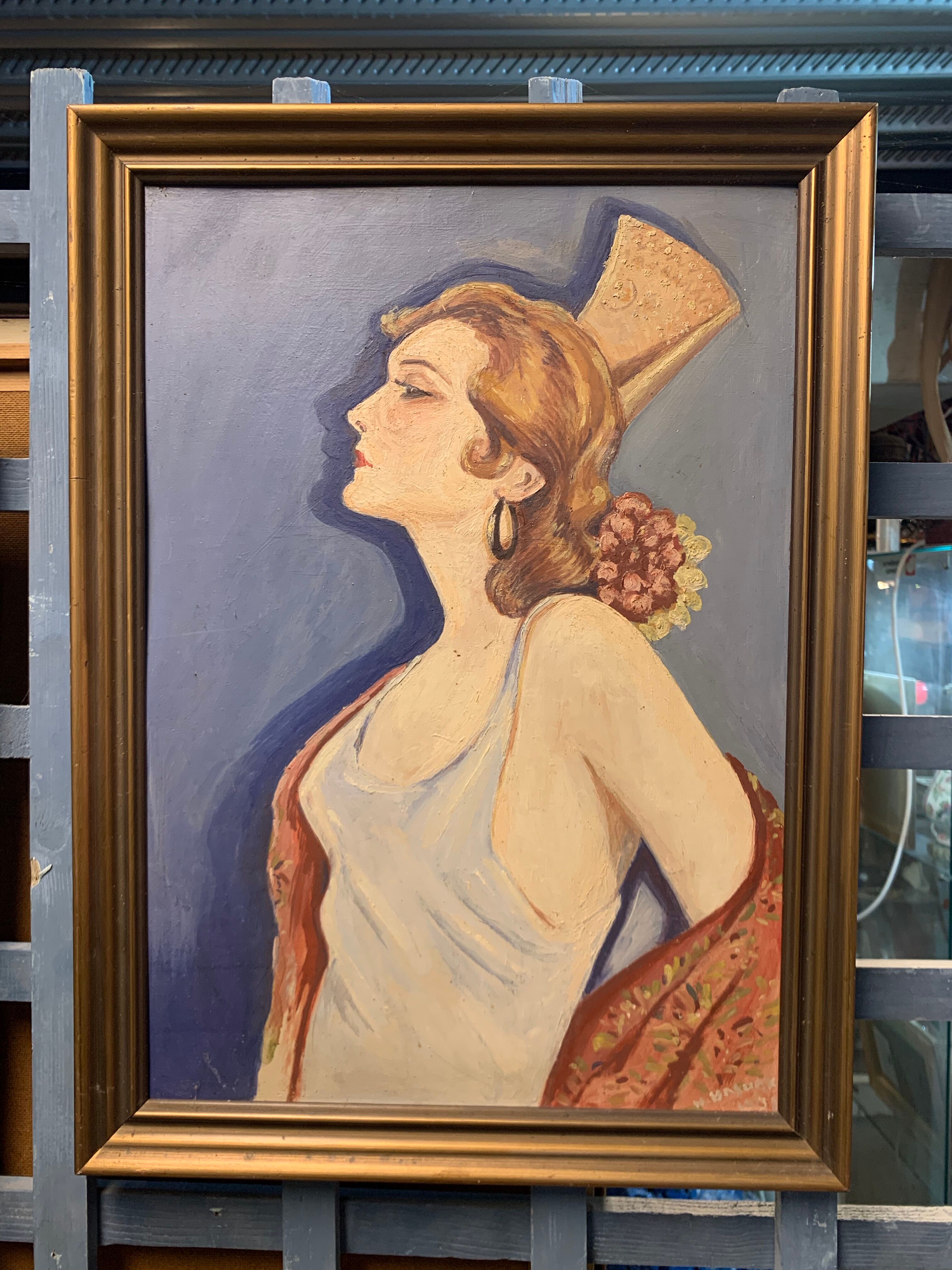 Portrait of a beautiful southern