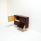 1960s Vintage Bar Cabinet in the Style of Alain Richard