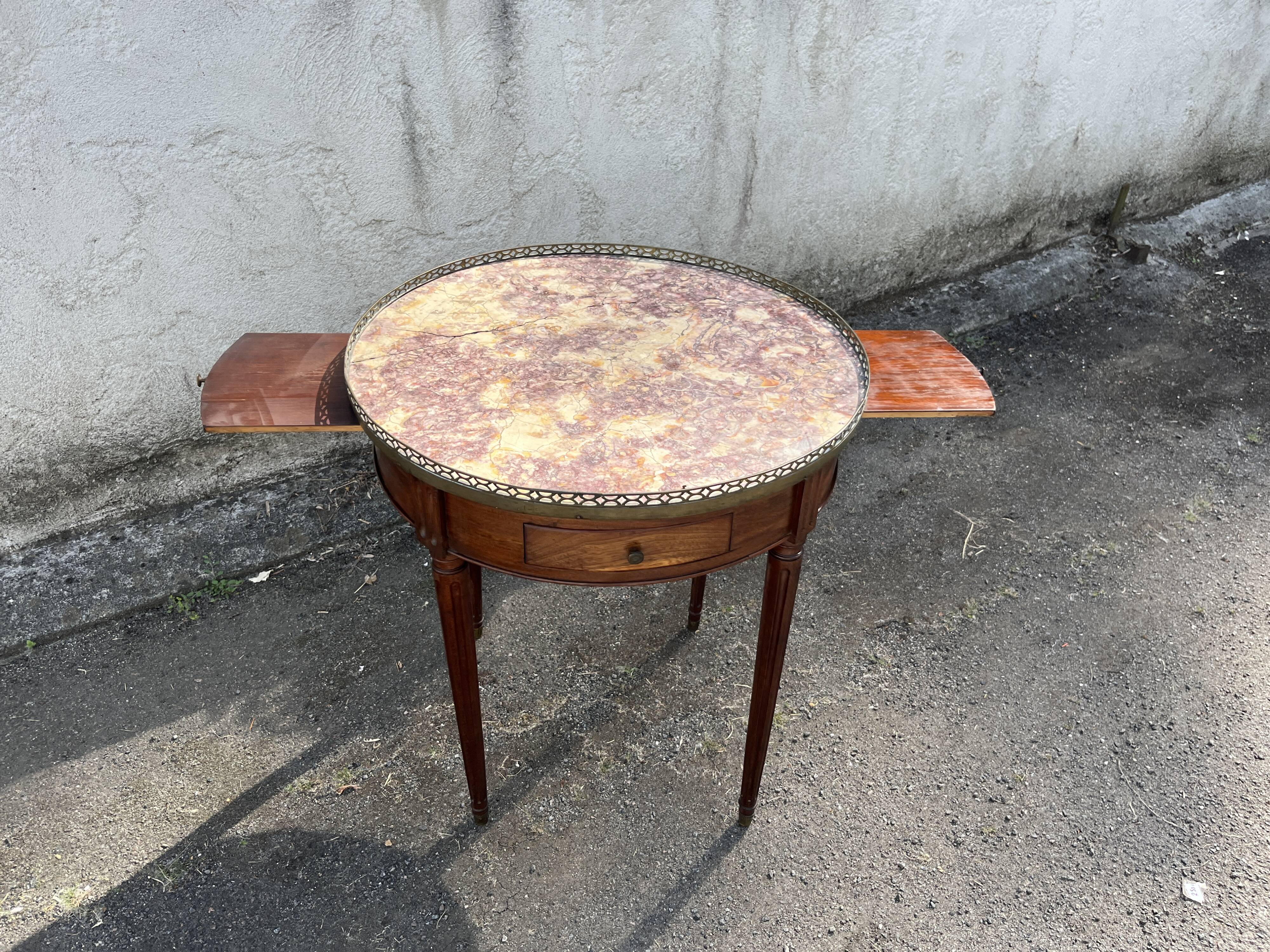 Table Bouillotte de style Louis XVI