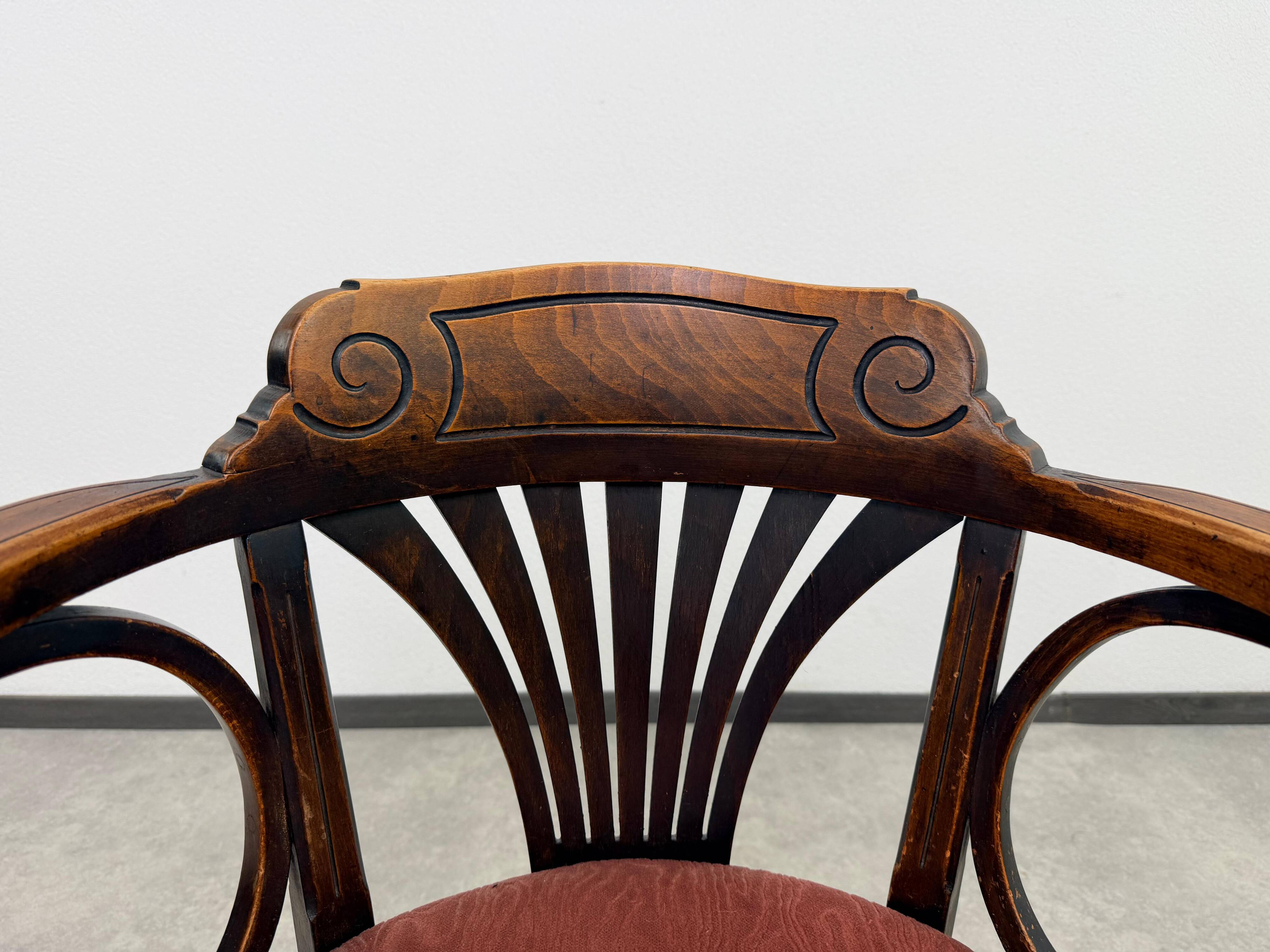Chaise de bureau n° 23 de Gebrüder Thonet
