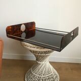 Tray in lucite tortoiseshell way circa 1970