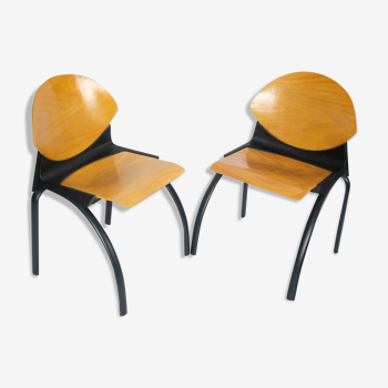 Pair of Strafor chairs