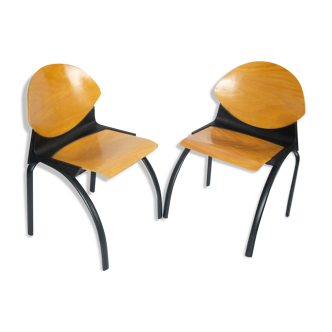 Pair of Strafor chairs