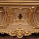 Commode italienne laquée et dorée du 20e siècle