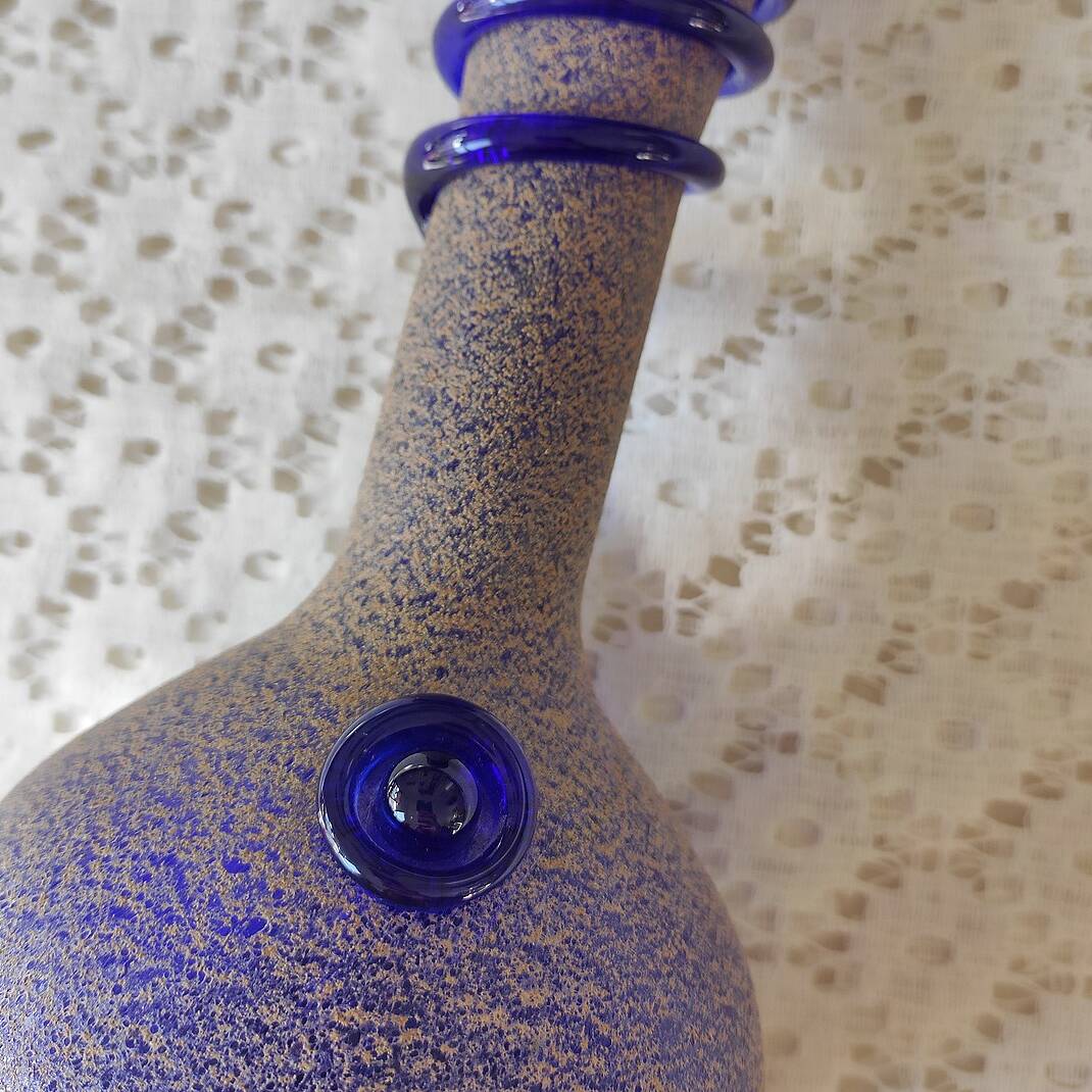 Small glass paste vase