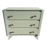 Commode pieds compas vintage
