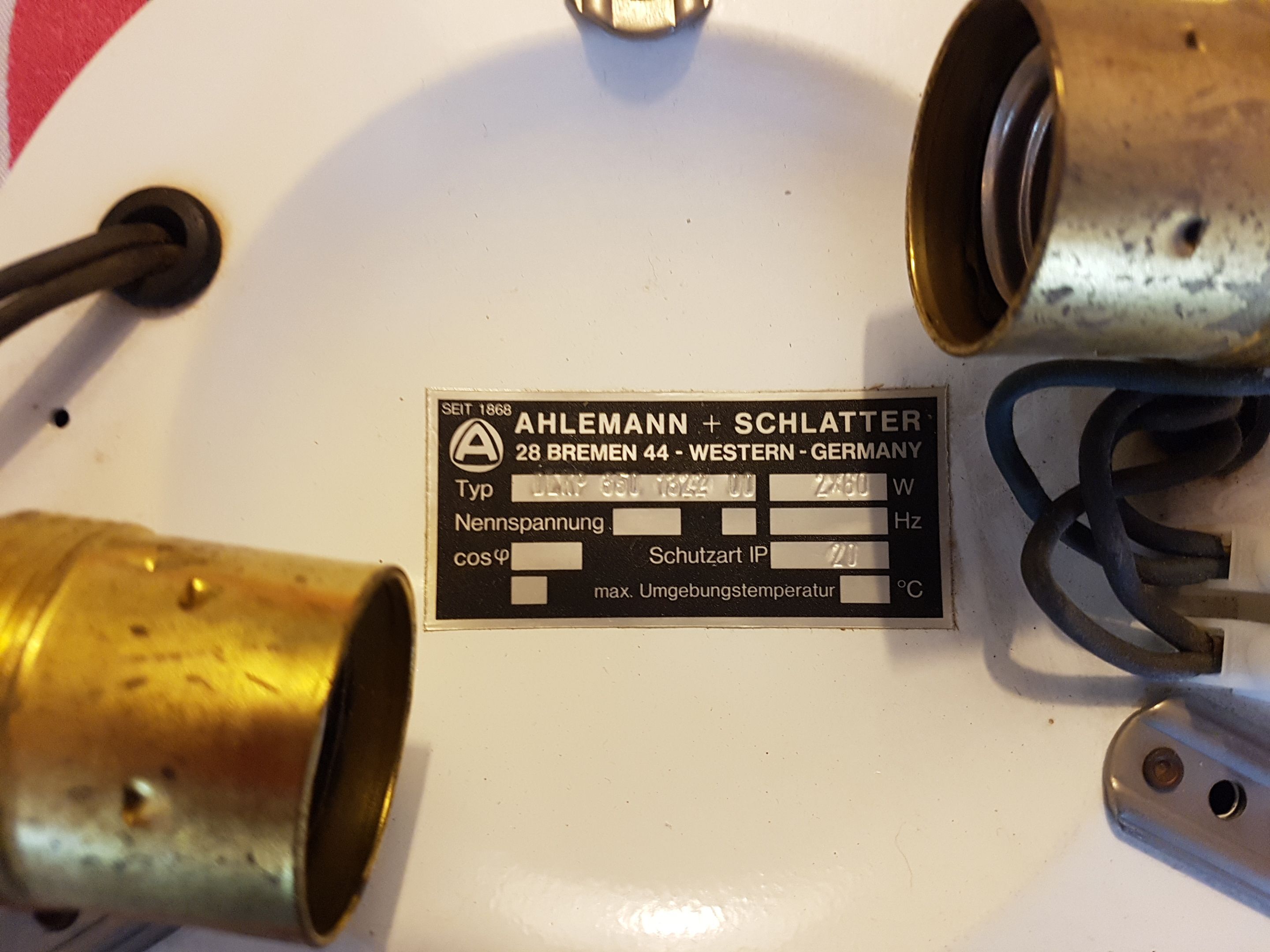 Plafonnier plexiglas 1960 vintage