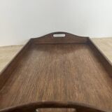 Large wooden platter