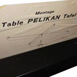 "Pelikan" table by Florence Knoll for Roche Bobois - extendable model