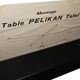 "Pelikan" table by Florence Knoll for Roche Bobois - extendable model