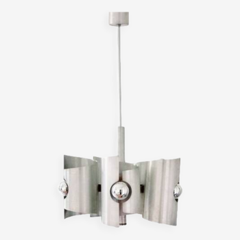 Space Age Chandelier Model D-155 by Polam, Poland, 1960s