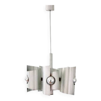 Space Age Chandelier Model D-155 by Polam, Poland, 1960s
