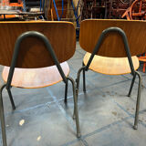 Pair of Kho Liang chairs, édition Car Katwijk