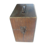 Storage with handle for transport wooden box