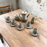 Coffee service - 6 cups Besson Vallauris