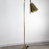 Lampadaire en laiton par Valentí