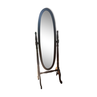 Grand miroir psyché sur pied