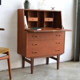 Danish teak secretary 73 cm