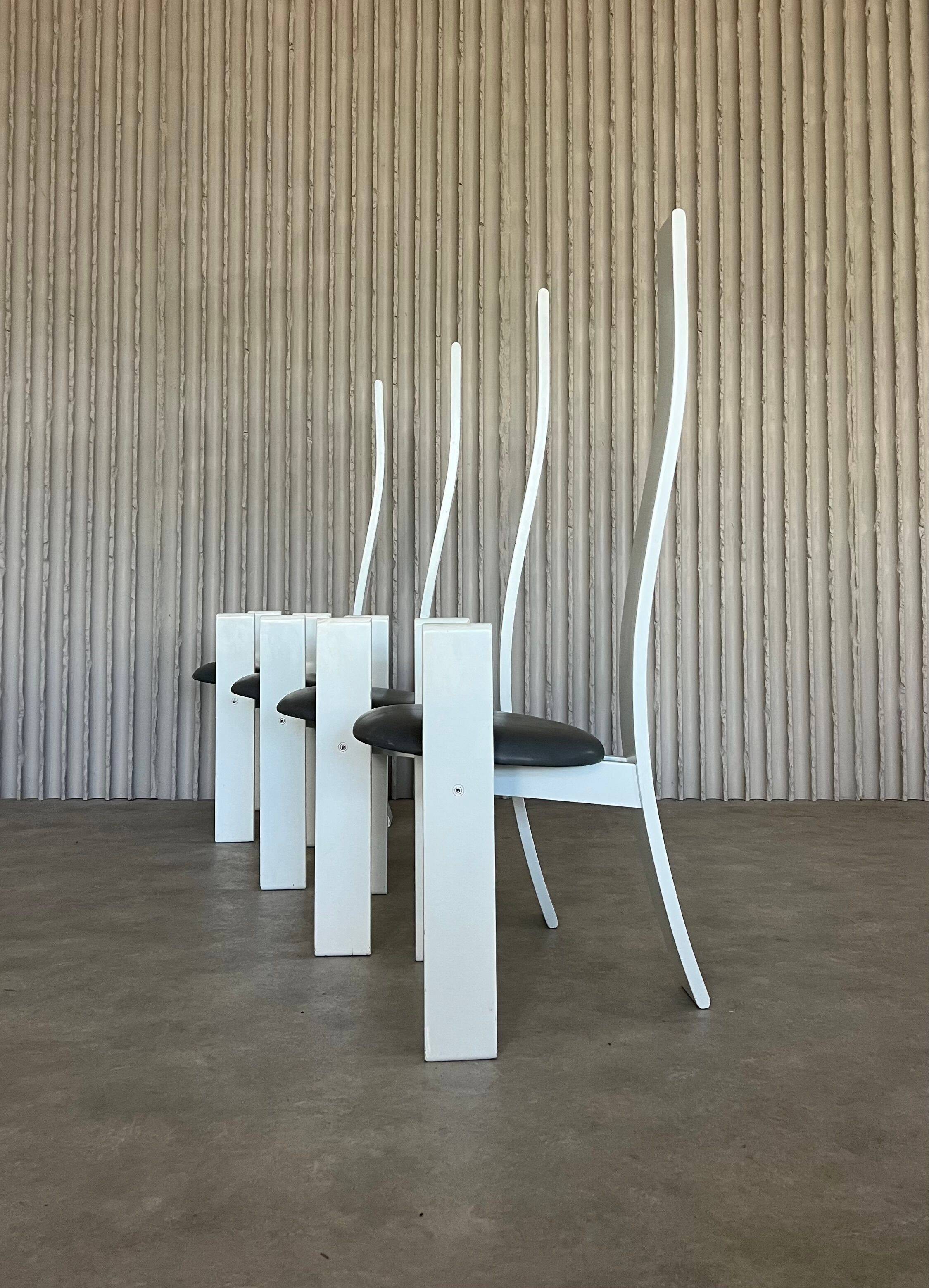 “Golem” chairs by Vico Magistretti for Carlo Poggi Pavia, 1968