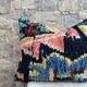 Magnifique coussin Kilim berbère vintage du Maroc