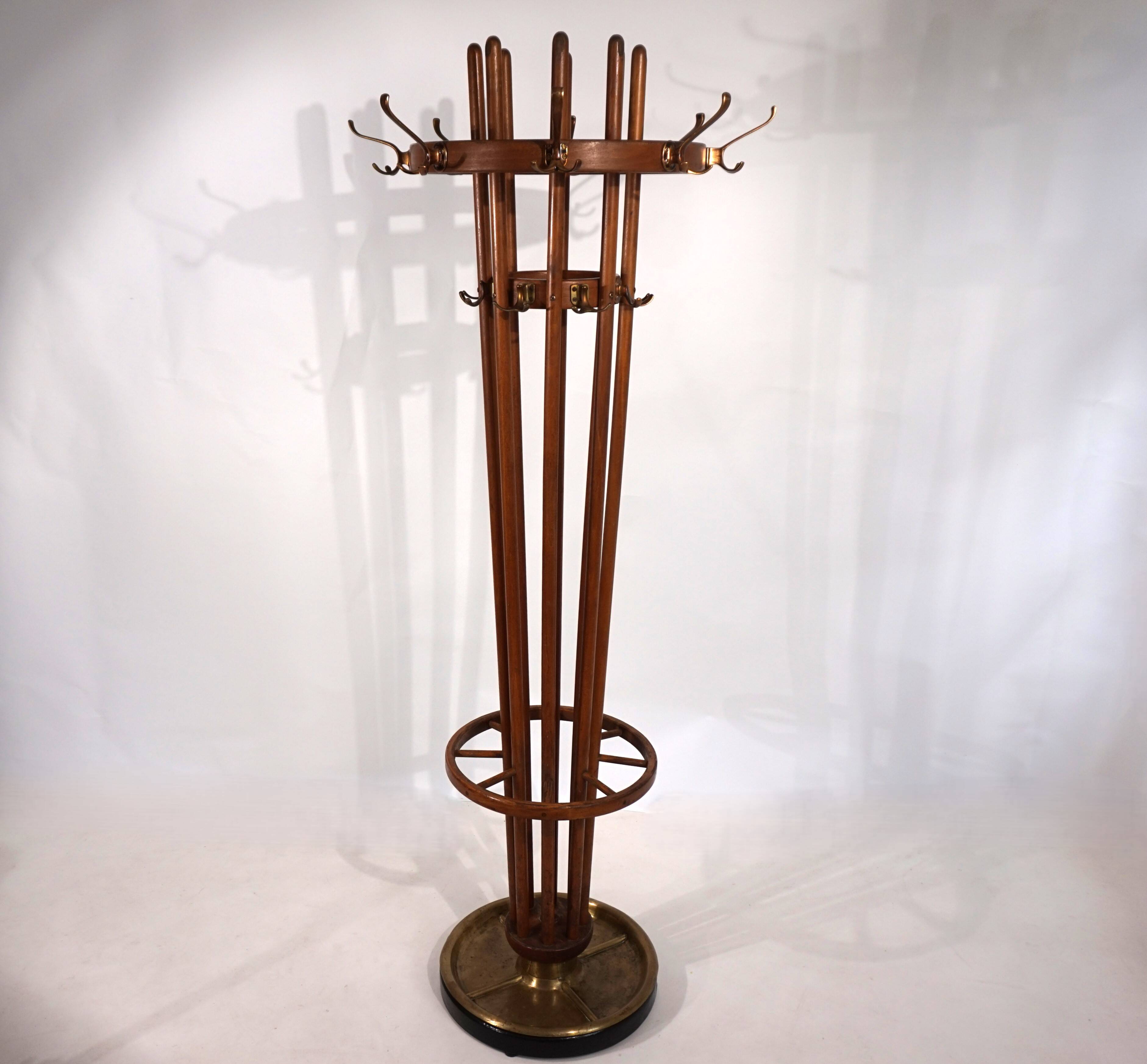 Art Deco rotating coat rack, 1930