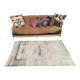 Tapis Oushak turc minable 184x108 cm tapis vintage région d'Ushak moyen
