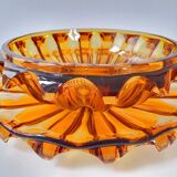 Set of 2 art deco crystal cups 1940