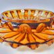 Set of 2 art deco crystal cups 1940