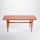 Table basse scandinave par Alberts Tibro, Suède 1960