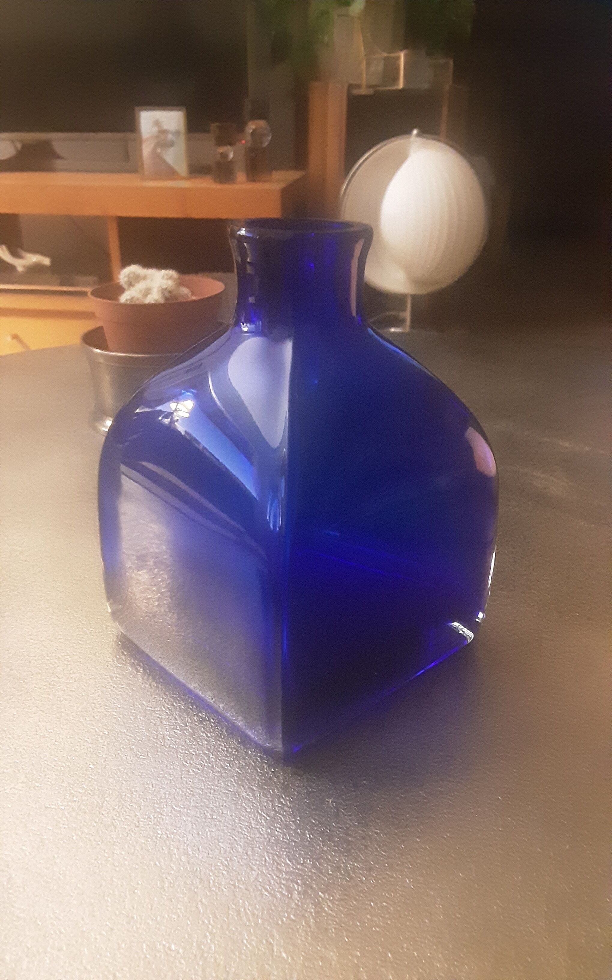 Square decanter glassware Art
