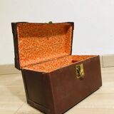 Small boiled cardboard box