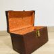 Small boiled cardboard box