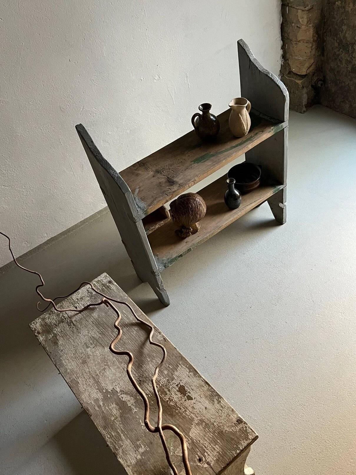 Étagère bleue Wabi Sabi