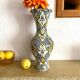 Antique hand-painted ceramic vase